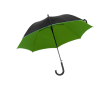 Parapluie noir à 8 panneaux avec intérieur coloré, Ø103 cm couleur vert