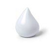 Anti-stress publicitaire en forme de goutte d'eau Fall couleur blanc