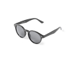 Lunettes de soleil avec des verres noirs et ronds UV400 couleur noir