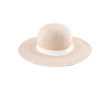 Chapeau de paille à large bord pour une meilleure protection couleur naturel
