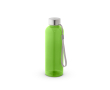 Bouteille en RPET avec finition translucide et bouchon en acier 600 ml couleur vert clair