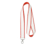 Tour de cou impression intégrale en polyester satiné pour sublimation couleur rouge foncé