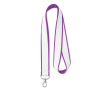 Tour de cou impression intégrale en polyester satiné pour sublimation couleur mauve