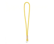 Tour de cou tubulaire impression intégrale en polyester et bambou couleur jaune