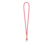 Tour de cou tubulaire impression intégrale en polyester et bambou couleur fuchsia