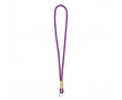 Tour de cou tubulaire impression intégrale en polyester et bambou couleur mauve
