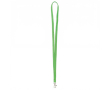 Tour de cou impression intégrale en polyester avec mousqueton au choix couleur vert
