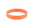 Bracelet en silicone impression intégrale pour événements 100 % couleur orange