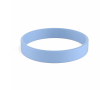 Bracelet en silicone impression intégrale pour événements 100 % couleur bleu riviera