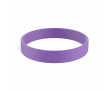 Bracelet en silicone impression intégrale pour événements 100 % couleur violet