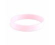 Bracelet en silicone impression intégrale pour événements 100 % couleur rose clair