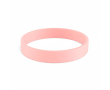 Bracelet en silicone impression intégrale pour événements 100 % couleur corail