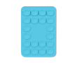 Housse adhésive pour téléphone impression intégrale avec 20 ventouses couleur cyan