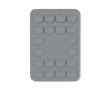 Housse adhésive pour téléphone impression intégrale avec 20 ventouses couleur gris taupe