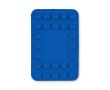 Housse adhésive pour téléphone impression intégrale avec 26 ventouses couleur bleu