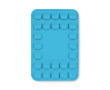 Housse adhésive pour téléphone impression intégrale avec 26 ventouses couleur cyan