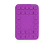 Housse adhésive pour téléphone impression intégrale avec 26 ventouses couleur mauve