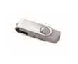 Clé USB impression intégrale avec coque ABS Techmate couleur gris