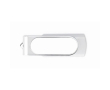 Clé USB colorée impression intégrale avec boîtier couleur blanc