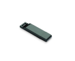 Clé USB plate impression intégrale avec capuchon de protection assorti couleur noir