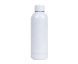Gourde en acier inoxydable recyclé spéciale sublimation 500 ml couleur blanc