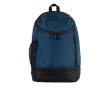 Sac à dos en polyester pour le sport avec compartiment pour chaussures couleur bleu marine