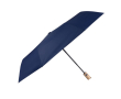 Parapluie coupe-vent en RPET avec poignée en bambou Ø97 couleur bleu marine