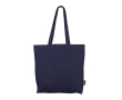 Sac 100 % coton avec poche intérieure 140 g/m2 couleur bleu marine