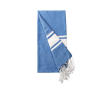 Paréo en coton recyclé et polyester en plusieurs couleurs 150 g/m2 couleur bleu