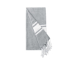 Paréo en coton recyclé et polyester en plusieurs couleurs 150 g/m2 couleur gris