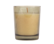 Bougie en paraffine parfumée dans un pot en verre translucide couleur vert