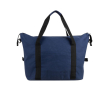 Sac en toile RPET idéal pour être transporté sur un trolley 460 g/m2 couleur bleu marine