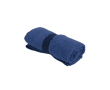 Serviette de sport en polyester et polyamide avec élastique couleur bleu