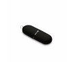Clé USB impression intégrale en plastique en forme de capsule couleur noir