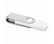 Clé USB impression intégrale avec double connexion USB et Micro USB couleur blanc