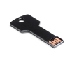 Clé USB impression intégrale à la forme d'une clé en métal couleur noir