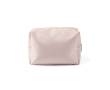 Trousse en nylon et polyester résistant à compartiment unique couleur beige