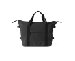 Sac en polyester pour les voyages ou le sport, avec sangle valise couleur noir