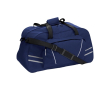 Sac de sport en polyester avec poche frontale à fermeture éclair couleur bleu