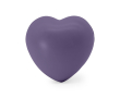Anti-stress en forme de cœur de plusieurs couleurs à personnaliser couleur mauve