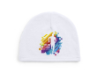 Bonnet de sport d’hiver en polyester et polaire 280 g/m² couleur blanc