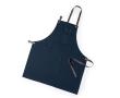 Tablier en toile de coton avec plusieurs poches 340 g/m² couleur bleu marine