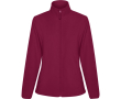 Veste polaire femme à fermeture éclair 300 g/m² Roly Direct New Artic couleur grenat
