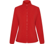 Veste polaire femme à fermeture éclair 300 g/m² Roly Direct New Artic couleur rouge