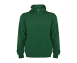 Sweat-shirt avec capuche 280 g/m² Roly Direct Montblanc couleur vert bouteille