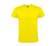 T-shirt tubulaire en coton 150 g/m² Roly Direct Atomic couleur jaune