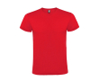 T-shirt tubulaire en coton 150 g/m² Roly Direct Atomic couleur rouge