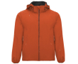 Softshell 2 couches avec capuche et poches zippées Roly Direct Siberia couleur orange foncé
