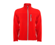 Veste softshell avec zip 300 g/m² Roly Direct Antartida couleur rouge
