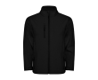 Veste softshell à 2 couches 300 g/m² Roly Direct Nebraska couleur noir